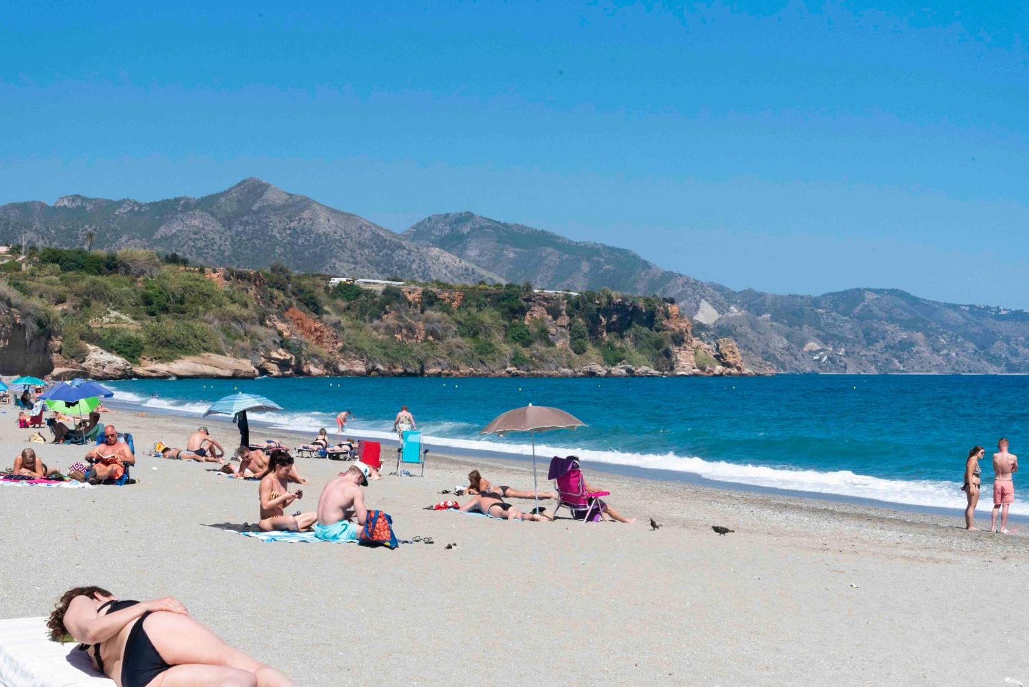 Apartmán Burriana Beach Nerja Exteriér fotografie